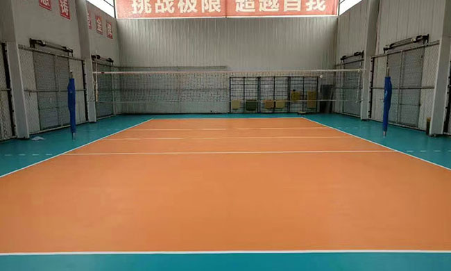 PVC運(yùn)動地板工程案例